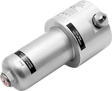Filtration and drying of compressed air