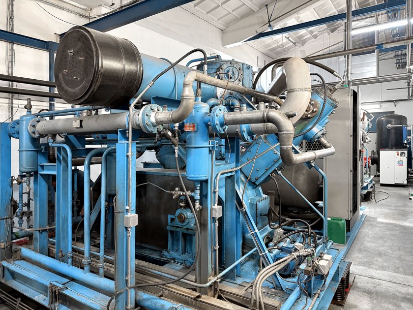Complete renovation of the compressor station for Poděbradka