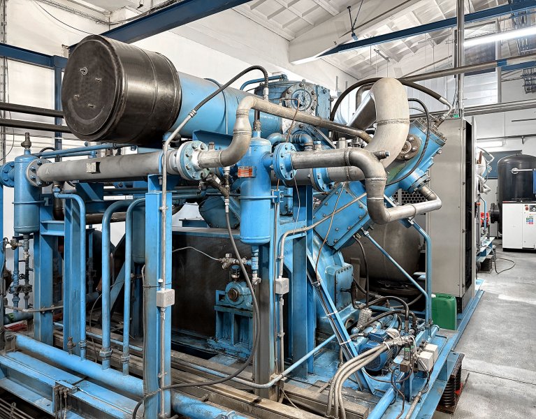 Complete renovation of the compressor station for Poděbradka