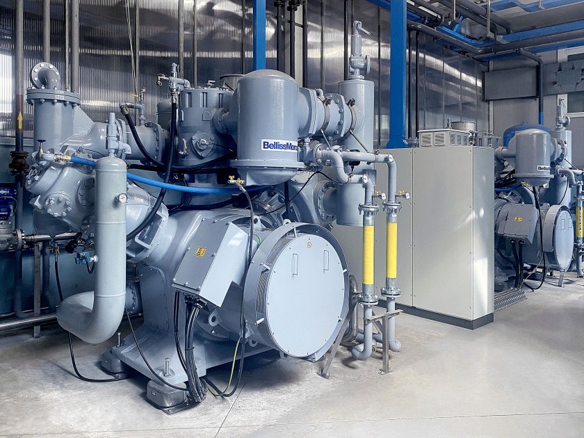 Installation of WH40 High-Pressure Compressors at Mattoni